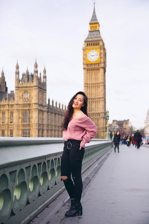 graduation london photo shoot portrait outdoor Big Ben Westminster street style (27)