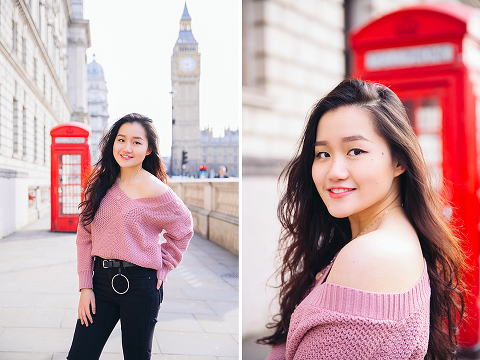graduation london photo shoot portrait outdoor Big Ben Westminster street style (34)