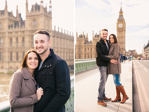 couples photo shoot in London Westminster Big Ben spring engagement photographer (17)