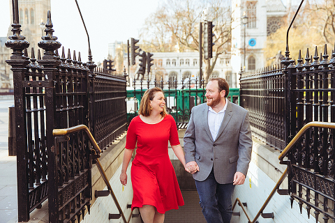 couple love story anniversary photo shoot London Westminster Bridge Red telephone box Big Ben (13)