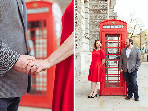 couple love story anniversary photo shoot London Westminster Bridge Red telephone box Big Ben (19)