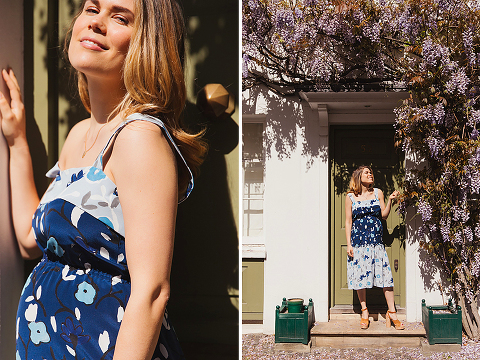 pregnancy maternity street style fashion beulah dress london photographer (9)