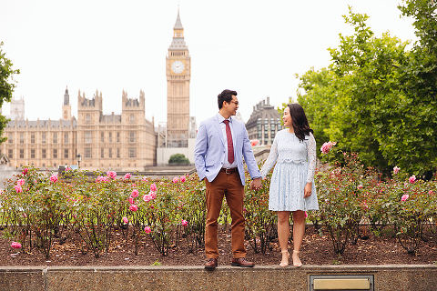 anniversary couples engagement love photo shoot london Big ben Westminster (1)