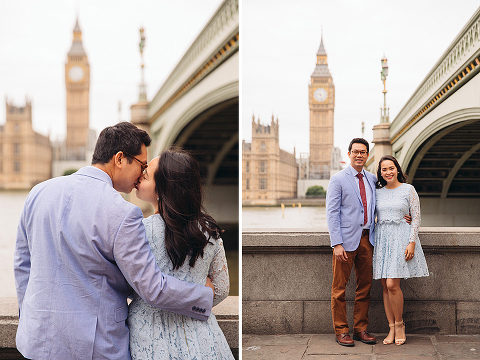 anniversary couples engagement love photo shoot london Big ben Westminster (10)
