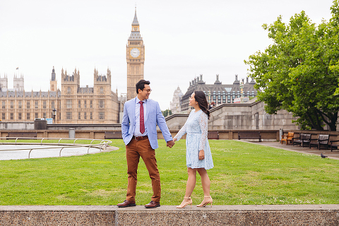 anniversary couples engagement love photo shoot london Big ben Westminster (5)