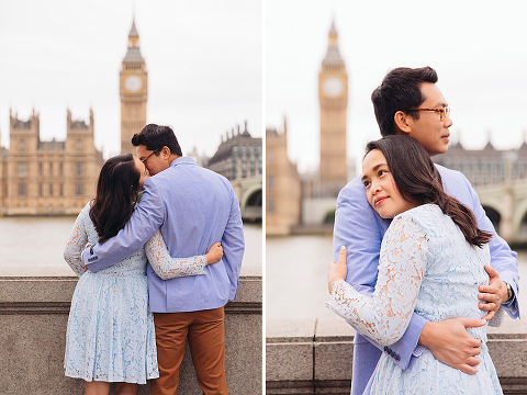 anniversary couples engagement love photo shoot london Big ben Westminster (8)
