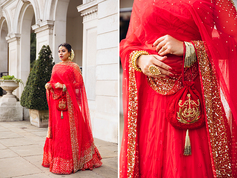 hindu diwali outfit fashion photo shoot london hyde park indian dress make-up look