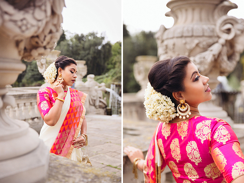 hindu diwali outfit fashion photo shoot london hyde park indian dress make-up look (17)