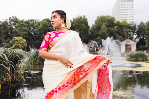 hindu diwali outfit fashion photo shoot london hyde park indian dress make-up look (21)