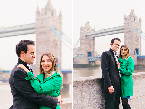 proposal engagement couples pre wedding photo shoot London Westminster Tower Bridge (20)