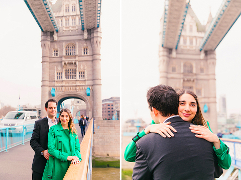 proposal engagement couples pre wedding photo shoot London Westminster Tower Bridge (34)