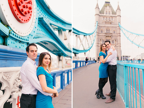 proposal engagement couples pre wedding photo shoot London Westminster Tower Bridge (36)