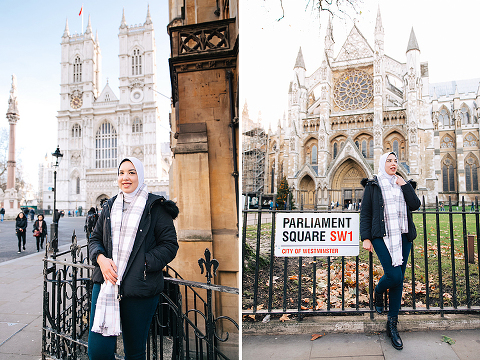 Westminster big ben Londo outdoor winter portrait photo shoot (9)