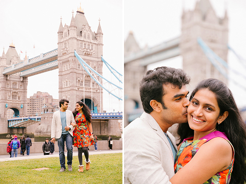 london christmas winter couples photo shoot engagement pre wedding photographer tower bridge