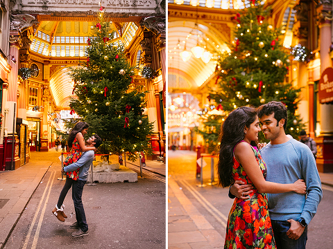 london christmas winter couples photo shoot engagement pre wedding photographer tower bridge (24)
