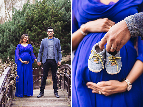 pregnancy maternity couples photo shoot spring London Regent's park (2)