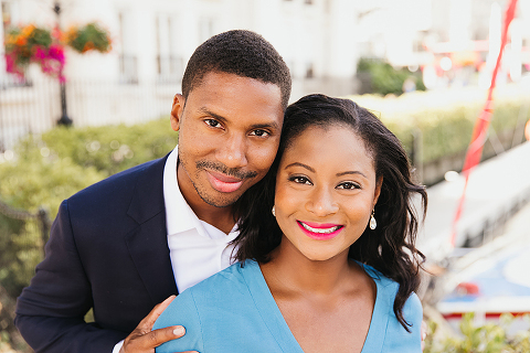 couples anniversary engagement photo shoot London Tower Bridge summer (16)