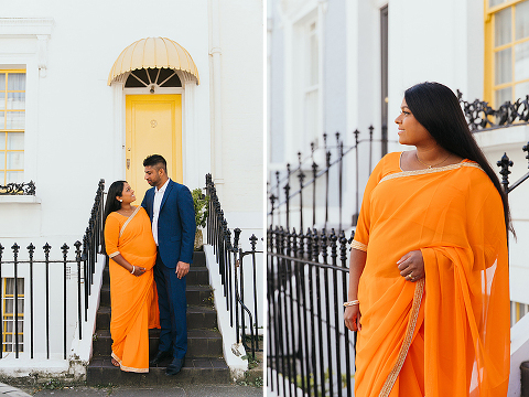 pregnancy photography london notting hill photo shoot couple (3)