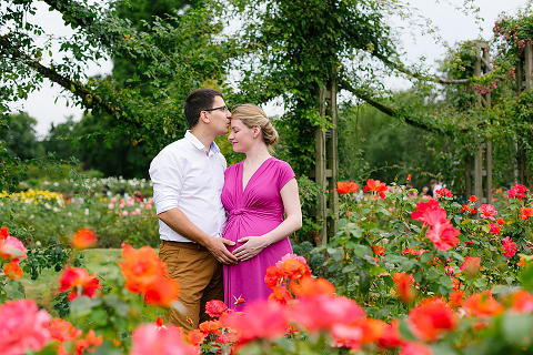 pregnancy maternity couples photoshoot regent's park london summer (13)