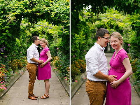 pregnancy maternity couples photoshoot regent's park london summer (15)