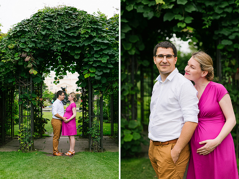 pregnancy maternity couples photoshoot regent's park london summer (22)