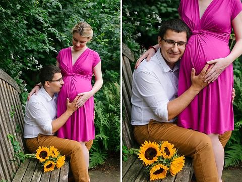 pregnancy maternity couples photoshoot regent's park london summer (25)