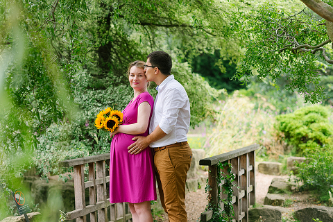 pregnancy maternity couples photoshoot regent's park london summer (5)