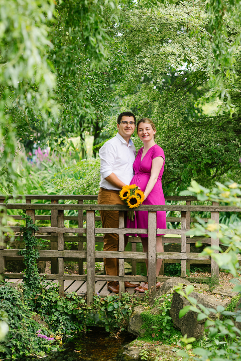 pregnancy maternity couples photoshoot regent's park london summer (6)